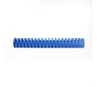 GBC Confezione 100 Dorsi Plastici 22mm Blu 4028622