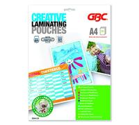 GBC ED04125 Pouch Lucidi per Plastificazione, 216 x 303 mm