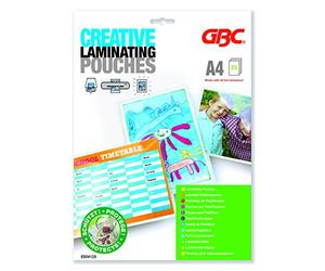 GBC ED04125 Pouch Lucidi per Plastificazione, 216 x 303 mm