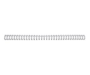 GBC Fili per rilegatura 3:1 NO8 12,5mm A4 argento (100)