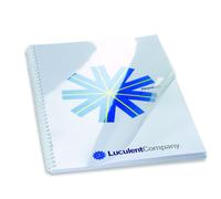 GBC HiClear Binding Covers, 250 micron, A4, Clear, Pack of 50, 41605E A4 250 Mic