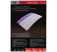 Pouches - A4 - 216x303 mm - 2x125 micron - highspeed - GBC - scatola 100 pezzi Quantita min. 1