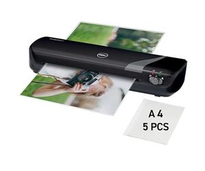 GBC Inspire+ Cold/hot laminator nero - Macchine laminatrici (21 cm, Cold/Hot laminator, 5 min, A4, 75 µm, sacchetto)