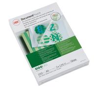 GBC Pouch Confezione da 100 Buste per Plastificazione a Caldo, con Finitura Luci