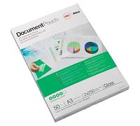 Pouches - A4 - 216x303 mm - 2x250 mic - GBC - scatola 50 pezzi Quantita min. 1