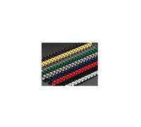 GBC - scatola 50 dorsi spirale 51mm bianco 21 anelli ovale