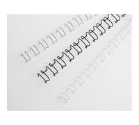 GBC Spirali metalliche 21anelli 12mm 100pz