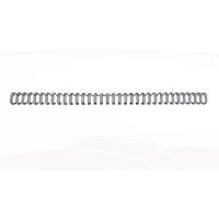 GBC Spirali Metalliche WireBind, 5 mm, 35 Fogli di Capacità, A4, Nero, Confezione da 100, 47900E