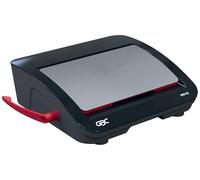 GBC WireBind WB15E - Rilegatrice elettrica con 125 fogli A5/A4, punzonatura elettrica con LED anti-polvere, 15 fogli, nero/argento 4410066