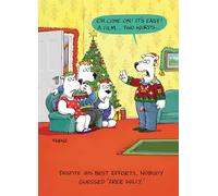 GBCC Biglietto di Natale divertente per uomini e donne, scherzoso con sciarade festive, divertente biglietto di auguri di Natale con busta, "Nobody Guessed Free Willy"