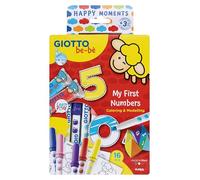 Fila Giotto Bebe Happy Moments I miei Primi Numeri Set Colori e Plastilina
