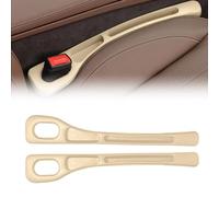 GBEDIKMS 2 Pezzi Riempitivo per Sedili Auto per Audi A5 S5 Cabrio 2-Door 2-Türer 2010-2013, Riempimento dello Spazio tra Il Sedile e la Console Accessori Auto Interno,Beige