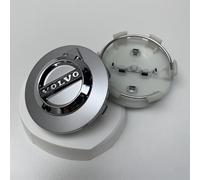 GBEDIKMS 4Pcs Coprimozzi Auto per Volvo V60 2018-2023, Coprimozzi con Logo Coprimozzi Centrali Stemmi Decorativi Auto Accessori 64mm,C