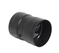 GBEVAUEIO Aspiratore Estrattore Ventilatore da condotto piccolo, ventilatore ad alta velocità, ventilatore di scarico industriale, ventilatore di estrazione domestico Silenzioso(XS)