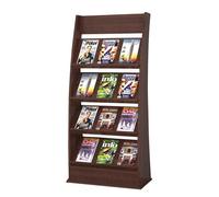 GBEVAUEIO Espositore Espositore for riviste for brochure da pavimento for volantini verticale for periodici pieghevole Scaffale for giornali Libreria