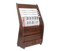 GBEVAUEIO Espositore Portariviste da ufficio terra verticale for giornali Espositore for brochure for esposizione di e prodotti Libreria