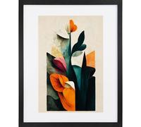 Gbeye Framed Print In The Garden By Treechild (40x50cm) GB EYE