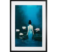 Gbeye Framed Print In The Pond By Treechild (50x70cm) GB EYE