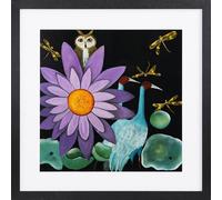 Gbeye Framed Print Lotus By Isabelle Ri (400cm) GB EYE
