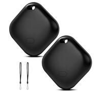Gbformat 2PCS Android Smart Tag Tracker Tag Localizzatore GPS per Android Funziona con Google Dov'è App Bluetooth Tracker Compatibile con Trova Dispositivo, Smart TrackerTag per Chiavi/Portafogli