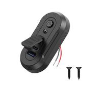 Gbformat 90W Presa USB 12V da Incasso per Camper con Interruttore, Doppia Porta 36W PD + Porta 18W QC3.0, Caricatore Triplo Porta con Ricarica Rapida Simultanea per Auto 12-24V, Camion, Barche, Camper