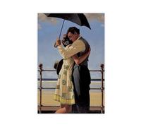GBFRE Poster su tela con Jack Vettriano, decorazione per camera da letto, sport, ufficio, camera da letto, regalo, senza cornice, 40 x 60 cm
