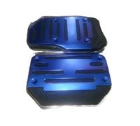 GBGWRMRYX Copripedali per Hyundai per Ix35 per IX45 per IX25 per I20 per I30 per Sonata per Verna Pedale Universale Auto Alluminio Antiscivolo Pedali Poggiapiedi(Blue AT)