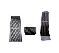 GBGWRMRYX Copripedali per Mazda 3 per BP CX30 CX50 CX60 MX30 per MX-30 dal 2019-2024 Copripedale Acceleratore E Freno per Auto Pedali Poggiapiedi(AT 3pcs Black)