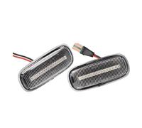 GBGWRMRYX Indicatore Direzione per A3 S3 8L 2000-2003 2 Pezzi LED Indicatori di Direzione Dinamici Luce Parafango Laterale Direzione Indicatore(2PCS Dynamic Crystal)