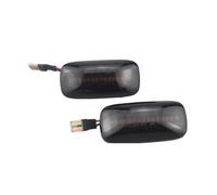 GBGWRMRYX Indicatore Direzione per Maxima Almera per Pulsar N15 Cefiro A32 1995-2000 2 Pezzi Luce di Segnalazione Laterale Dinamica Lampada di Segnalazione Direzione Indicatore(Dynamic Black Type)