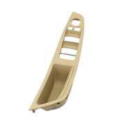 GBGWRMRYX Maniglia Interna Macchina per Serie 5 per F10 2010-2017 7 Pezzi Set LHD Interni in Plastica Porte E Finestre Interruttore sul Pannello Maniglia A Tirare Tirante Porta(Left Beige)