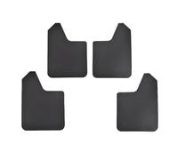 GBGWRMRYX Parafanghi Auto per Outlander per Lo Sport per Evo X IX per WRC per Lancer Paraspruzzi Parafanghi Parafango Ruota Accessori Paraspruzzi(4pcs-Set Black)