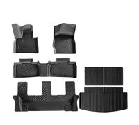 GBGWRMRYX Set Tappeti per Explorer 2020 2021 2022 2023 2024 2025 TPE Tappetini Tronco Boot Liner Schienale all Weather Heavy Duty Pad(7PCS-7 Seats)