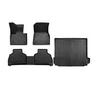 GBGWRMRYX Set Tappeti per X5 2019 2020 2021 2022 2023 2024 2025 LHD TPE Tappetini E Tronco all Weather Heavy Duty Pad Antiscivolo Interno(4PCS Set)