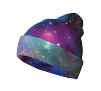 gbhJGK Dawn Ocean Waves - Berretto invernale con stampa a forma di teschio, morbido e caldo, accessorio alla moda unisex per il freddo, Galassia colorata, Taglia unica