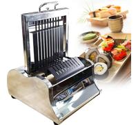 GBHJJ Macchina Manuale per Tagliare I Rotoli di Sushi, Macchina da Tavolo per Sushi, Macchina Manuale per Tagliare I Rotoli di Sushi, Riso per Una Facile Preparazione del Sushi, con Lama,12segments