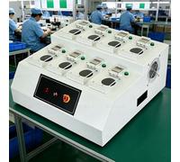 GBHJJ Macchina per Il Riscaldamento della Colla Rossa SMT, Macchina Automatica per Il Riscaldamento della Pasta Saldante, Scatola Intelligente per Il Riscaldamento della Pasta Saldante 8-Hole