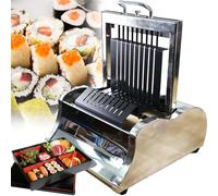 GBHJJ Macchina per Sushi, Macchina per Tagliare Il Sushi, Preparazione Rotoli di Sushi, Solo 2 Passaggi, Risparmia Tempo e Fatica, Stampo per Rotoli di Riso Fai Te Cucina,8segments