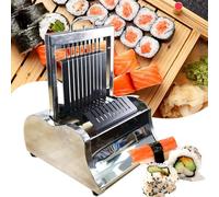 GBHJJ Macchina per Tagliare Rotoli d Sushi Commerciale, Macchina per Tagliare Il Sushi a Casa, Kit per Preparare Il Sushi 8/10/12 Pezzi, per Principianti/Professionisti del Sushi,12segments