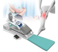 GBHJJ Massaggiatore Elettrico per Esercizi Ginocchio, Macchina per Movimento Passivo Continuo, Regolazione Dell'Intensità a 3 velocità, Inclinazione Regolabile a 140°, per Ginocchio, Fisioterapia
