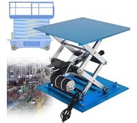 GBHJJ Piattaforma di Sollevamento elettrica, Attrezzatura da Laboratorio, Piattaforma di Sollevamento in ossido di Alluminio, 250x250 mm, carico 30 kg, Perfetta per esperimenti di Fisica e Chimica.