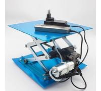GBHJJ Piattaforma Elevatrice Elettrica, Piattaforma Elevatrice in Ossido di Alluminio 250X250 Mm, Attrezzatura da Laboratorio, Carico 30 kg, Altezza 90-365 Mm, per Laboratori Scolastici