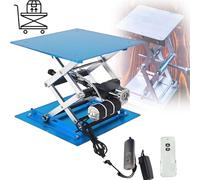 GBHJJ Piattaforma Elevatrice Elettrica, Piattaforma Elevatrice in Ossido di Alluminio, 250X250 Mm, per Laboratori Scolastici, Produzione Industriale, Carico 30 kg, Altezza Compresa tra 90 E 365 Mm