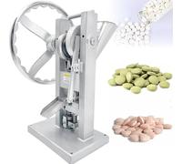 GBHJJ Pressa per Compresse Manuale, Macchina per Pressatura di Compresse Industriale da Laboratorio, 0-2000 Pezzi/Ora, Spessore Regolabile da 0 a 6 Mm, Strumento per Il Fai da Te