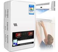 GBHJJ Stabilizzatore di Tensione Automatico, Monofase Domestico ad Alta Precisione da 220 V, Regolatore Automatico del Condizionatore d'Aria a Bassissima Pressione ad Alta Potenza in Rame Puro,20000