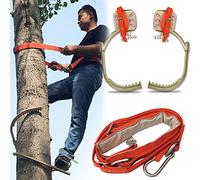 GBHJJ Strumento per Arrampicare L'Albero, Tree Climbing Ramponi, Fibbia per Piedi per Elettricista, Resistente, Protezione Antiruggine, Resistente all'Usura, Facile da Raccogliere.,450Model