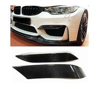GBHPMTVC Auto Paraurti Anteriore Lato Spoiler Splitter Labbro Della Luce Di Nebbia Copertura Della Lampada Air Vent Per B&MW F80 M3 F82 F83 M4 2015 2016-2020