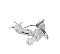 GBHPMTVC Per Kawasaki per Z900 per ER6N per Z800 per Z750 per Z1000SX per CRF450 per CBR600RR Moto Targa Telaio Supporto Moto Posteriore Supporto Portatarga(Silver)