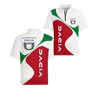 GBHUADFP Po.lo Uomo Golf T-Shirt Da.ci-a， Po.lo da Golf Elasticizzato e Traspirante， Comoda Camicie Sportive per Calcio Bicicletta(Baihongse,L)