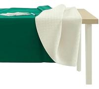 GBiancheria Mollettone Copritavolo in Feltro e PVC Antiscivolo Tovaglia Proteggi Tavolo col. Verde in varie misure Made in Italy (140x450cm)